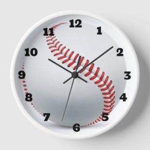 Baseball Clock Uhr