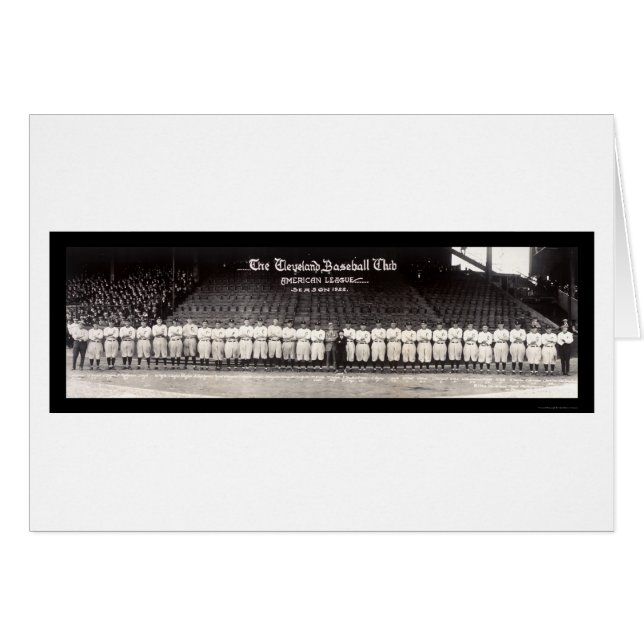 Baseball Club Ohio Foto 1922 (Vorderseite (Horizontal))