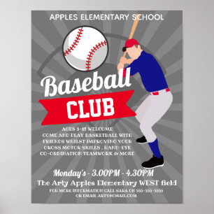 Baseball-Club-Turniersport Poster