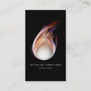 Baseball-Coach-Karte für Berufliche Personal Train Visitenkarte