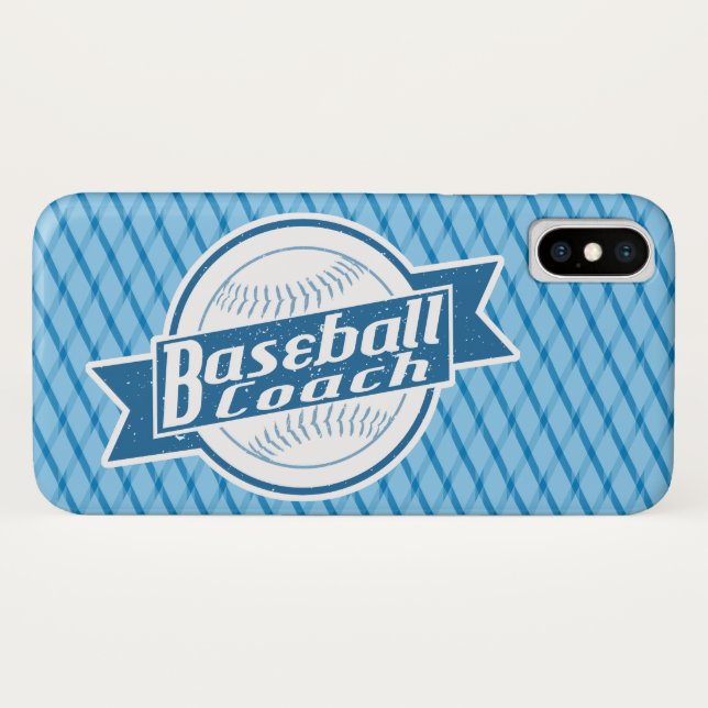 Baseball Coach Phone Case (Rückseite (Horizontal))