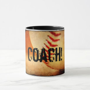 Baseball Coach Ringer-Tasse Tasse
