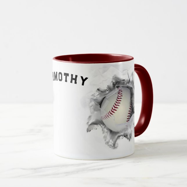 Baseball Collectible Tasse (VorderseiteRechts)