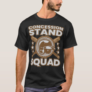 Baseball Concession Stand Squad animals - T-Shirt