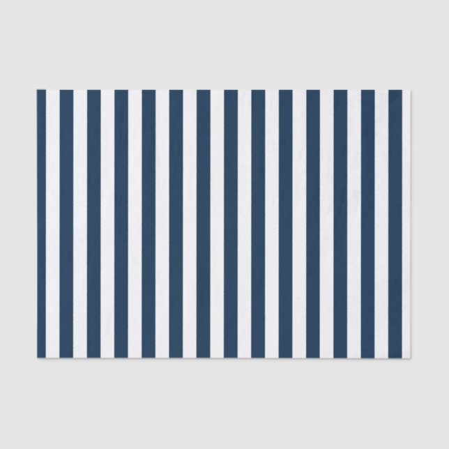 Baseball Coord Stripes Blue 17-GEWEBE WRAP PAPIER (Vorderseite)