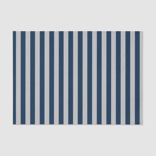 Baseball Coord Stripes Blue 18-GEWEBE WRAP PAPIER (Vorderseite)
