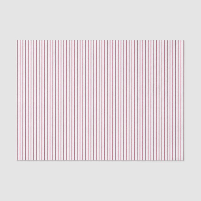 Baseball Coord Stripes Red 01-GEWEBE WRAP PAPER Seidenpapier (Vorderseite)