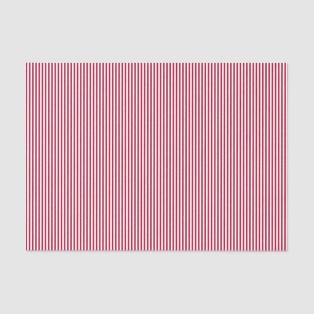 Baseball Coord Stripes Red 07-GEWEBE WRAP PAPER Seidenpapier (Vorderseite)