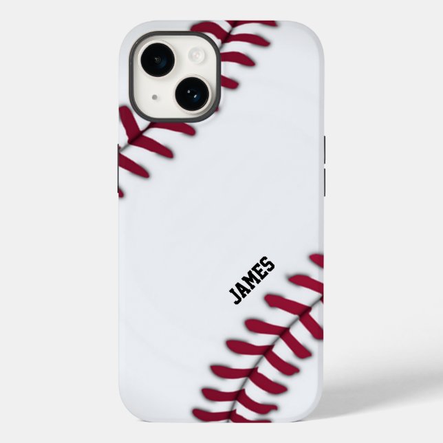Baseball Custom Case-Mate iPhone Hülle (Rückseite)