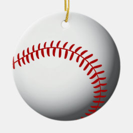 Baseball Custom Keramik Ornament