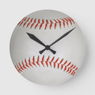 Baseball custom wall clock runde wanduhr