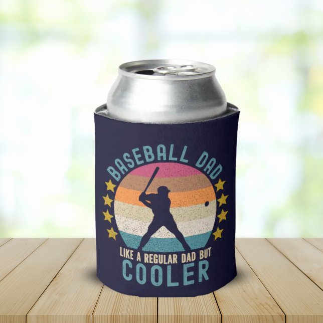 Baseball Dad Like a Regular Dad But Cooler Dosenkühler (Von Creator hochgeladen)