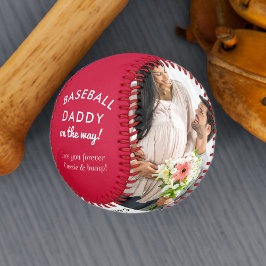 Baseball Daddy wird 2 Foto Personalisiert