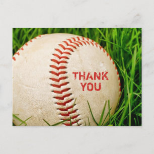 Baseball Danke, Postcard Postkarte