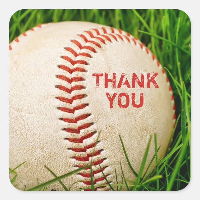 Baseball Danke, Stickers (Vorderseite)
