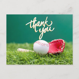Baseball Dankeschön Karte 