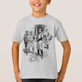 Baseball:Das T-Shiirt des Spielers Kid T-Shirt