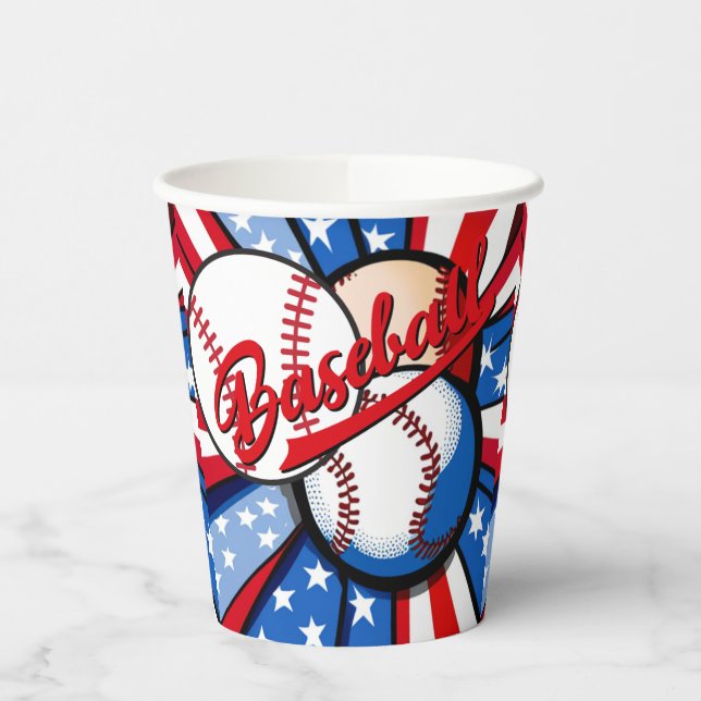 Baseball Days Pappbecher (Links)