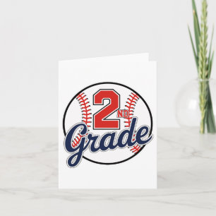 Baseball der zweiten Klasse zurück zum Baseball-Sp Karte