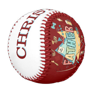 Baseball des personalisierten Vaters