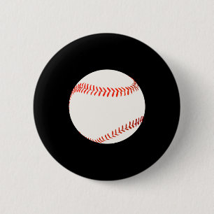 Baseball-Design Button