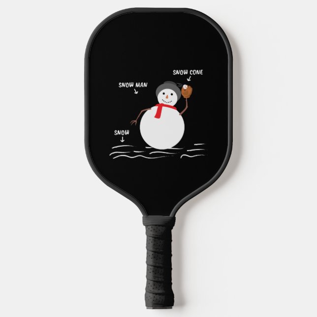 Baseball Design for Baseball Lovers Pickleball Schläger (Vorderseite)