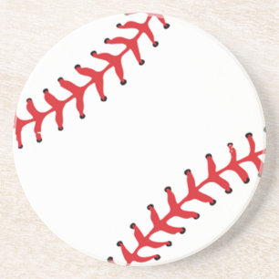 Baseball Design II Runder Untersetzer