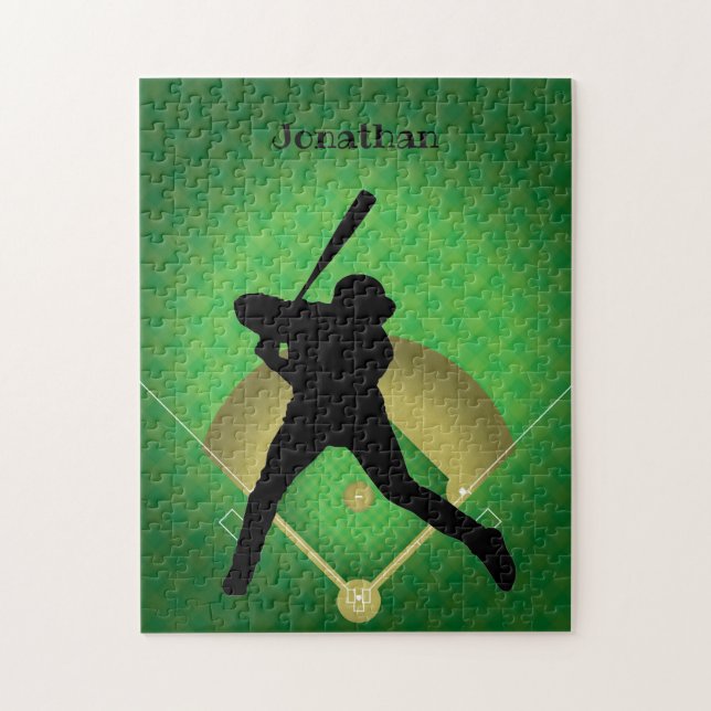 Baseball Design Jigsaw Puzzle (Vertikal)