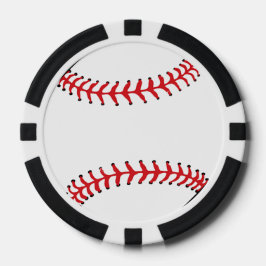 Baseball Design Poker Chips