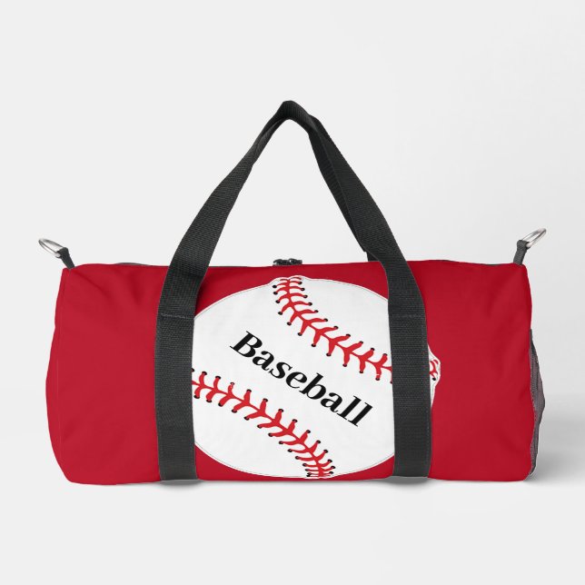 Baseball-Design-Reisetasche Duffle Bag (Vorderseite)