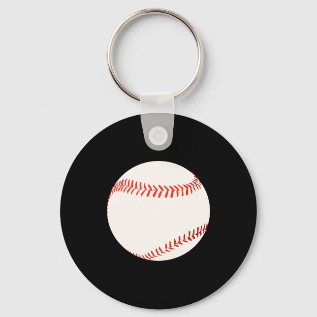 Baseball Design Schlüsselanhänger (Vorderseite)