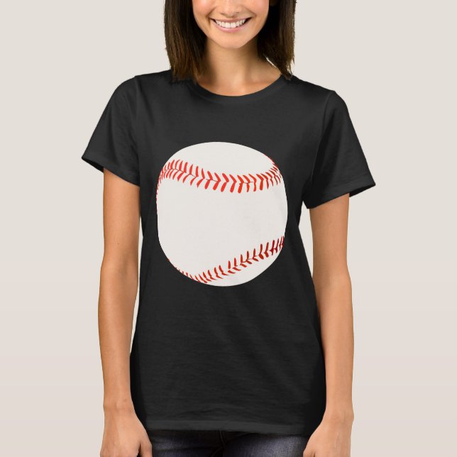 Baseball Design T-Shirt (Vorderseite)
