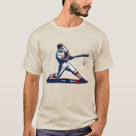 Baseball Design T - Shirt