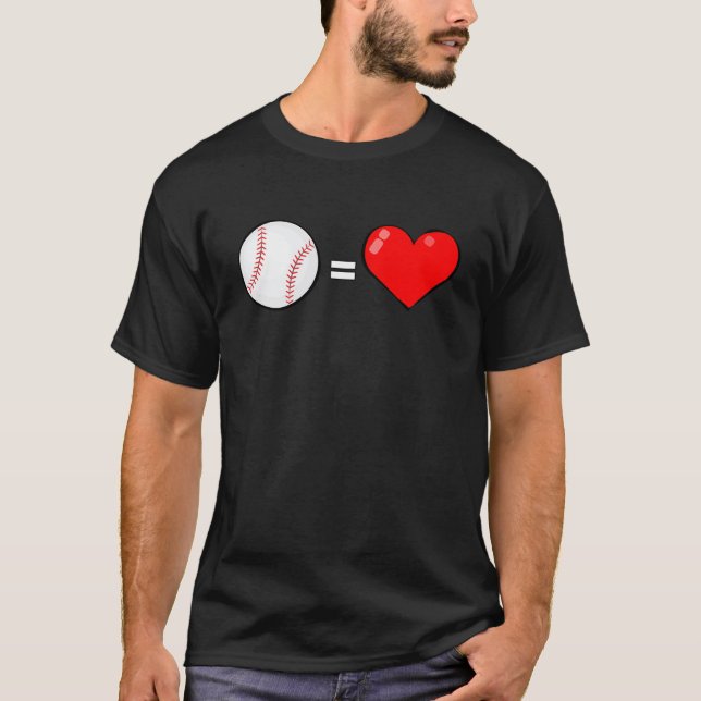 Baseball-Design T-Shirt (Vorderseite)
