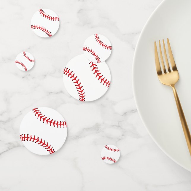 Baseball Design Table Confetti Konfetti (Gruppe)