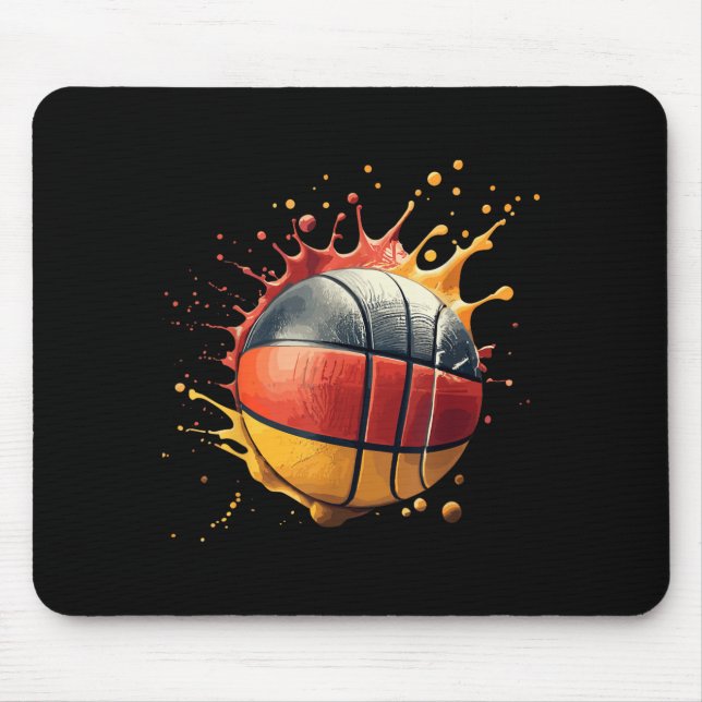Baseball Deutschland Mousepad (Vorne)