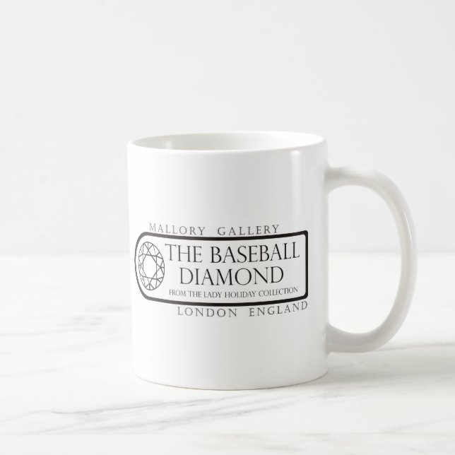 Baseball-Diamant Mallory Galerie Tasse (Rechts)