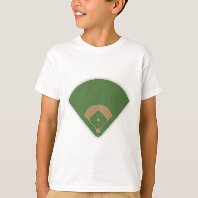 Baseball-Diamant: T-Shirt (Vorderseite)