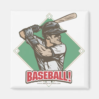 Baseball Diamond Slugger Sportgerät Magnet