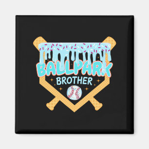 Baseball Drip Ballpark Bruder Eis Drip Magnet