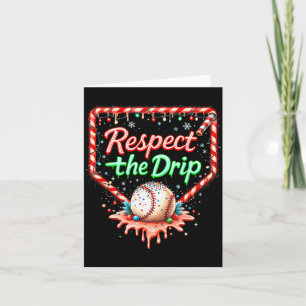Baseball-Drip-Boys-Eiscreme-Weihnachten-Jugend-Res Karte