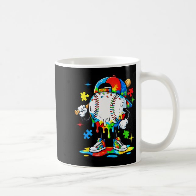 Baseball-Drip-Eiscreme-Bekleidung Jugendlicher Jun Kaffeetasse (Rechts)