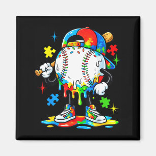Baseball-Drip-Eiscreme-Bekleidung Jugendlicher Jun Magnet