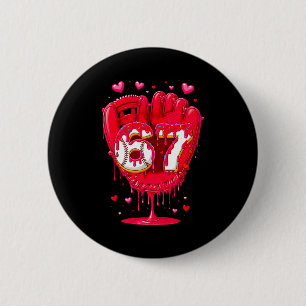 Baseball-Drip-Eiscreme-Valentinstag-Jugendliche-Ju Button