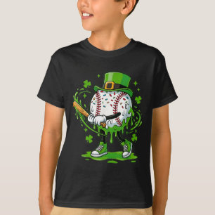 Baseball-Drip für Jungen Eiscreme-Drip Jugend St. T-Shirt