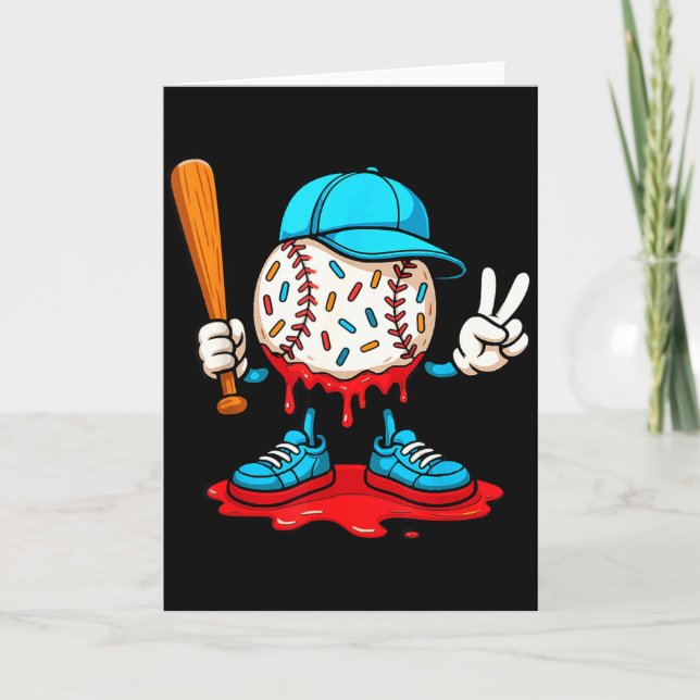 Baseball-Drip-Geschenke Baseball-Lebensstil 101 Be Karte (Vorderseite)