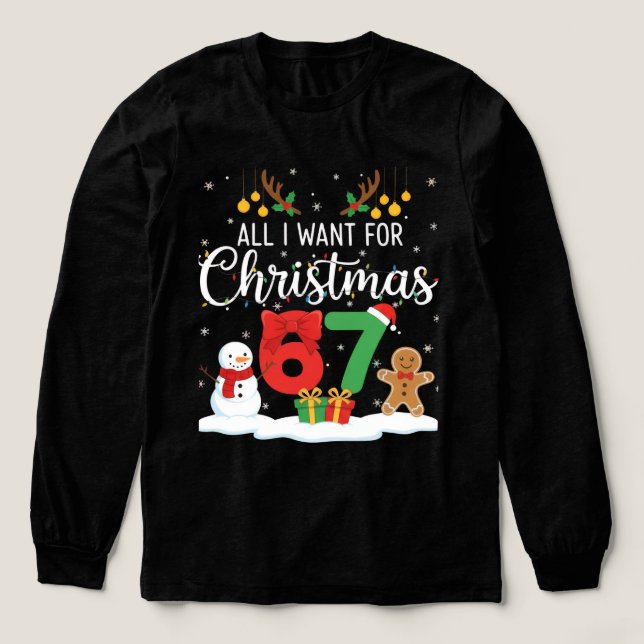 Baseball Drip Number 67 Player Or 67th Birthday 25 Tri-Blend Shirt (Design Vorderseite)