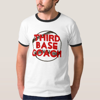 Baseball, dritter, Basis, Zug T-Shirt