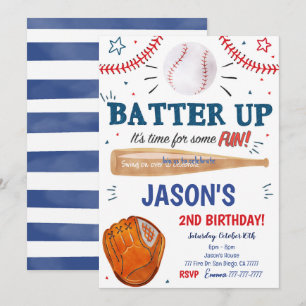 Baseball-Einladung  Einladung