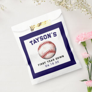 Baseball erstes Jahr ab 1. Geburtstag Geschenktütchen